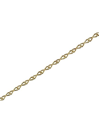 Plated Steel Single Jack Picture Chain - #16